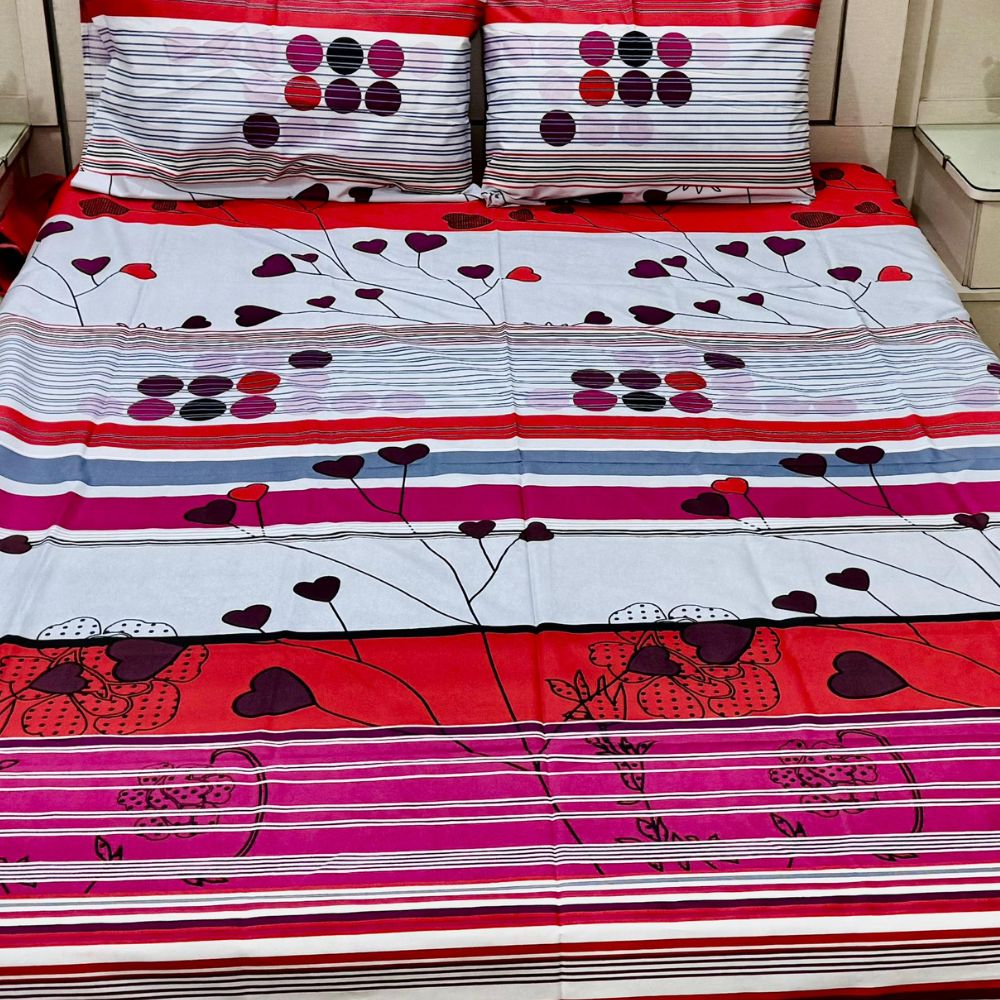 RED BEDSHEET